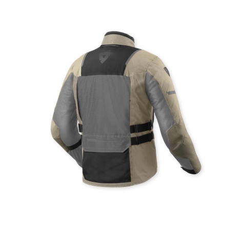 Giacca moto Rev'it Tessuto Offtrack 2 H2O 3 Strati Sabbia Grigio