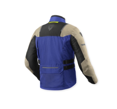 Giacca moto Rev'it Tessuto Offtrack 2 H2O 3 Strati Sabbia Blu