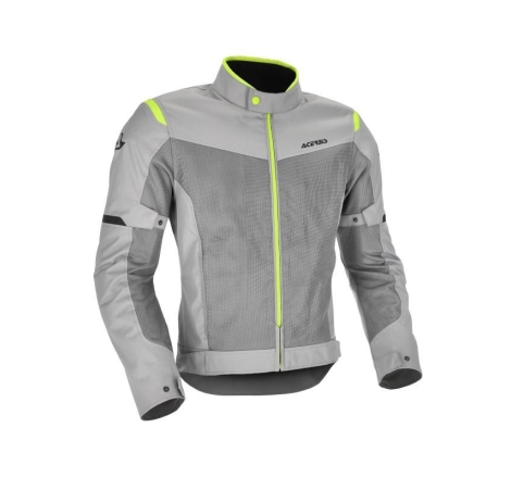 Giubbino moto Acerbis RAMSEY VENTED 2.0 Estivo Grigio Giallo