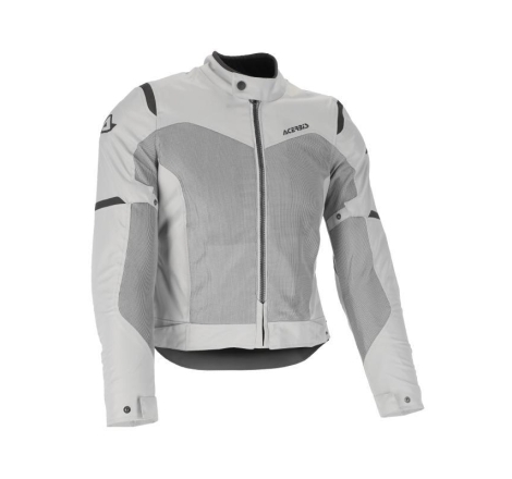 Giubbino moto Acerbis RAMSEY VENTED 2.0 Donna Estivo Grigio Chiaro