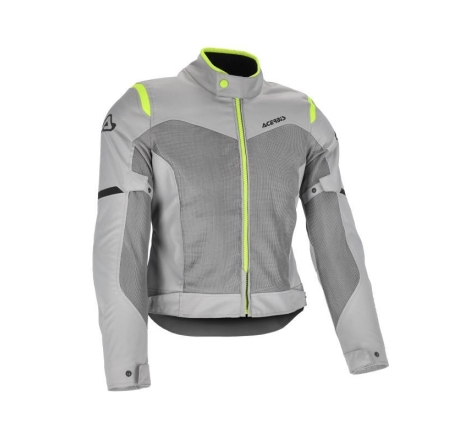 Giubbino moto Acerbis RAMSEY VENTED 2.0 Donna Estivo Grigio Giallo