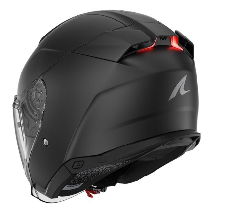Casco Jet Shark I3 DARK BLANK Nero Opaco