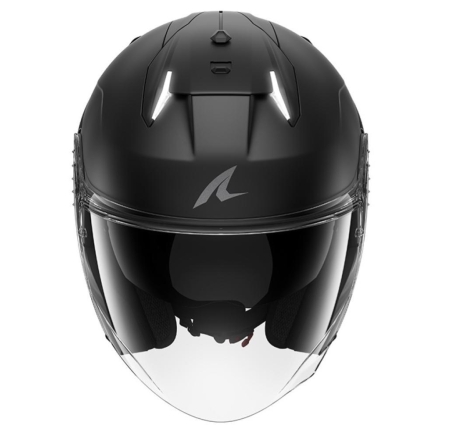 Casco Jet Shark I3 DARK BLANK Nero Opaco