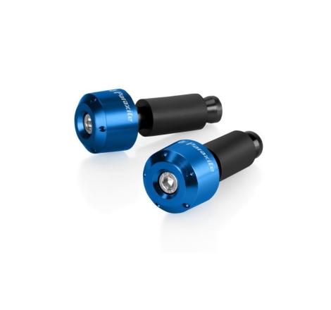 Coppia contrappesi manubrio Paraxite 13-23mm Blu