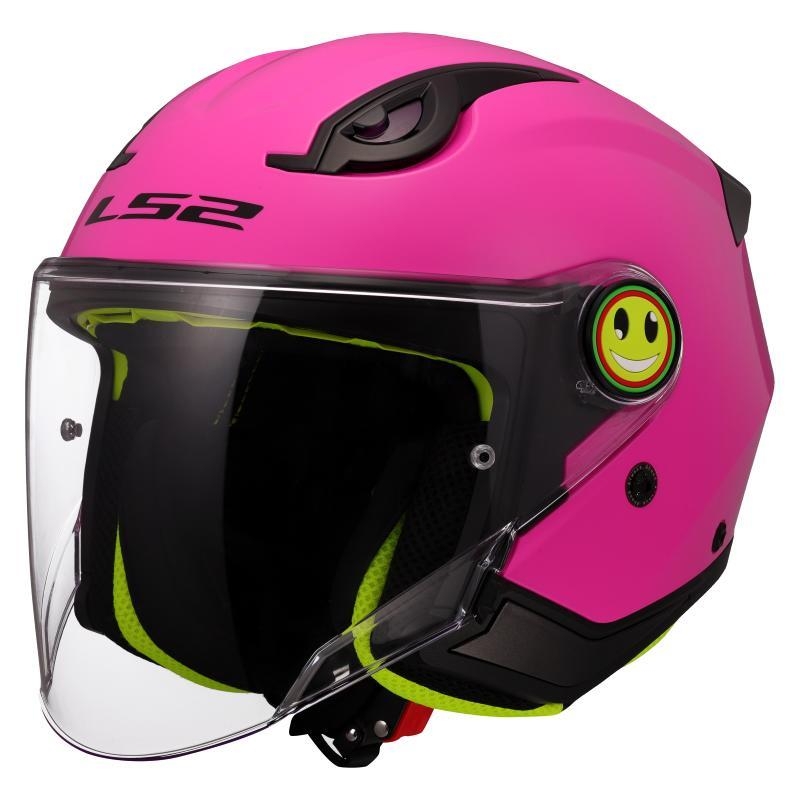 Casco Jet OF622 LS2 Funny II Banbino Rosa