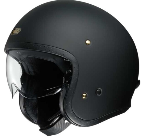Casco Jet Shoei J-O Nero Opaco