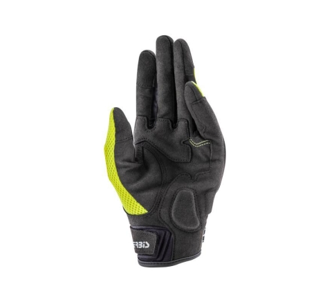 Guanti Moto Tessuto Acerbis Ramsey My Vented Giallo Nero