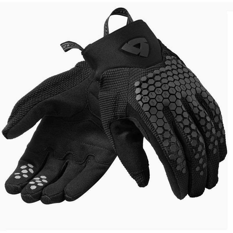 Guanti Moto Tessuto Rev'it Massif Nero