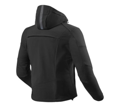 Giubbino moto Rev'it Afterburn H2O impermeabile Nero