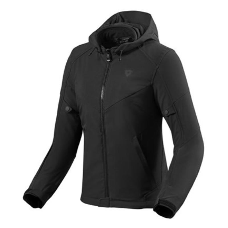 Giubbino moto Rev'it Afterburn H2O Ladies impermeabile Nero