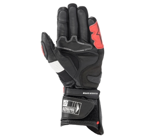 Guanti Moto Pelle Alpinestars SP-2 V3 Nero Bianco Rosso