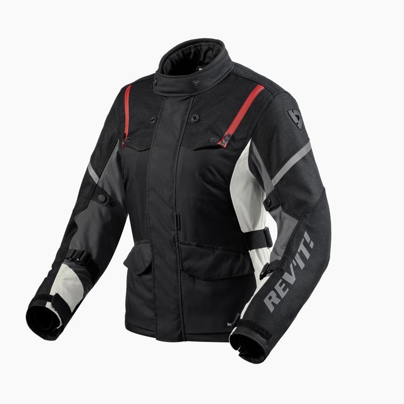Giacca moto Rev'it Horizon 3 Ladies Laminata Nero Rosso