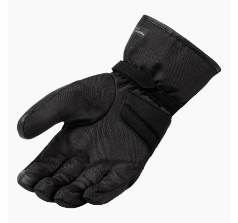 Guanti Moto in Tessuto Invernale Rev'iti Bornite H2O impermeabili Nero