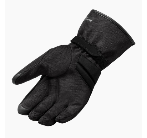 Guanti Moto in Tessuto Invernale Rev'it Bornite H2O Donna impermeabili Nero