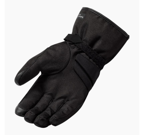 Guanti Moto in Tessuto Invernale Rev'it Lava H2O impermeabili Nero