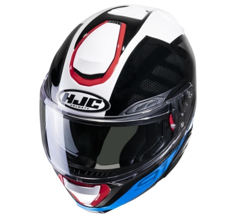 Casco Modulare Hjc RPHA91 Bianco Rosso Blu