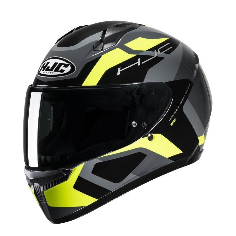 Casco Integrale Hjc C10 TINS Grigio Giallo