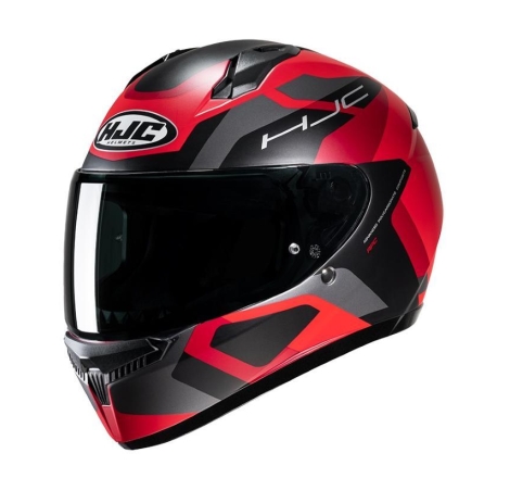 Casco Integrale Hjc C10 TINS Nero Rosso Opaco