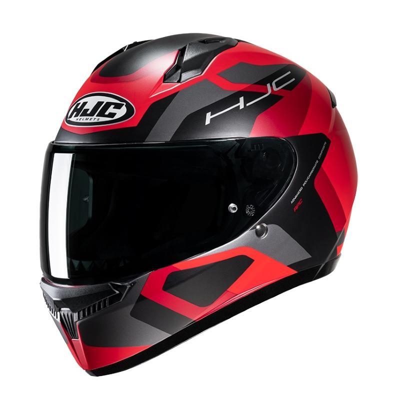 Casco Integrale Hjc C10 TINS Nero Rosso Opaco