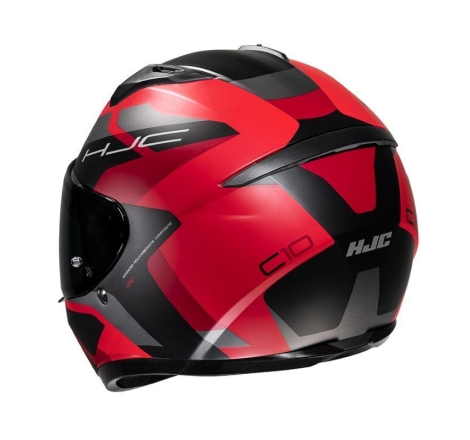 Casco Integrale Hjc C10 TINS Nero Rosso Opaco