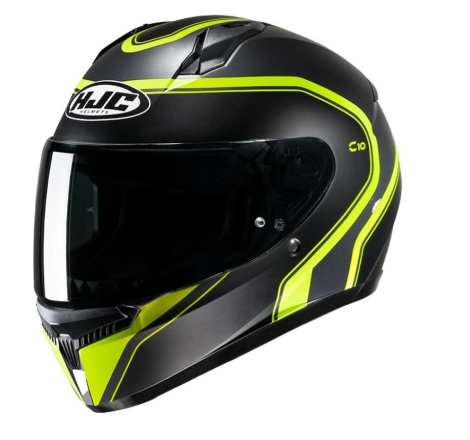 Casco Integrale Hjc C10 ELIE Nero Giallo Opaco