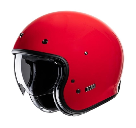 Casco Jet Hjc V31 Rosso Intenso
