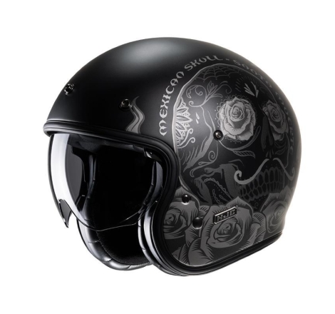 Casco Jet Hjc V31 DESTO Nero Grigio Opaco