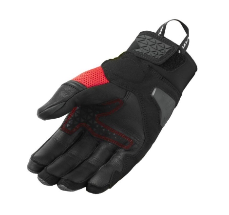 Guanti Moto Tessuto Rev'it Speedart Air Nero Rosso