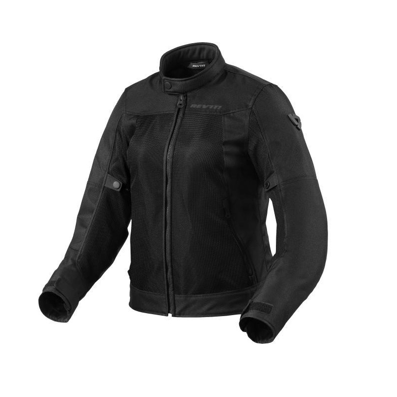 Giubbino moto in Tessuto traforato Estivo Rev'it 2  Eclipse Lady Nero