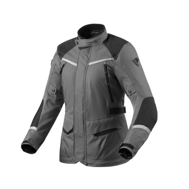 Giacca moto Rev'it VOLTIAC 3 H2O Lady Grigio Nero