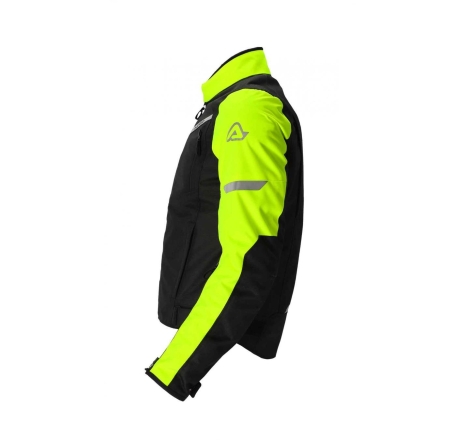 Giacca moto in tessuto Acerbis Ce X Street 3 Strati Nero Giallo