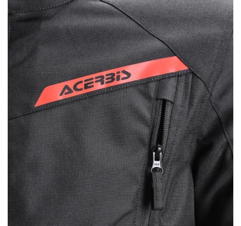 Giacca moto in tessuto Acerbis Ce X Street 3 Strati Nero Giallo