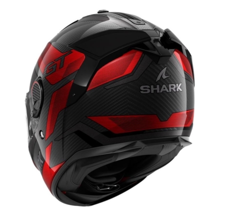 Casco Integrale Shark SPARTAN GT PRO CARBON RITMO Carbonio Rosso Cromato