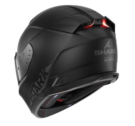 Casco Integrale Shark SKWAL I3 BLANK SP Nero Antracite Nero Opaco