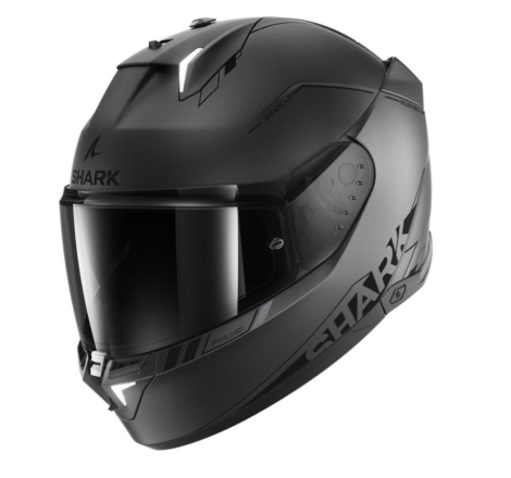 Casco Integrale Shark SKWAL I3 BLANK SP Antracite Nero Argento
