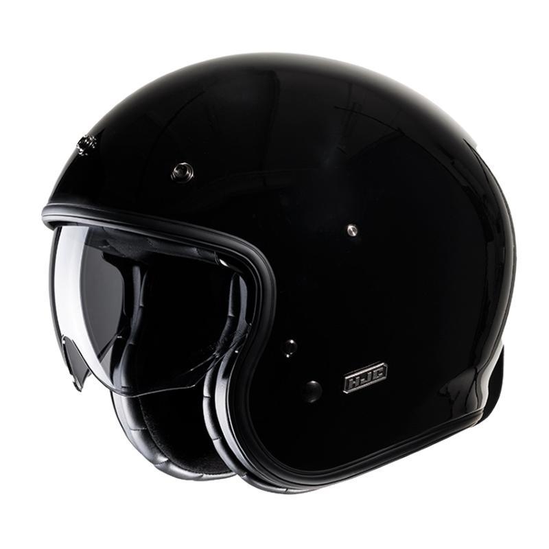 Casco Jet Hjc V31 Nero Lucido