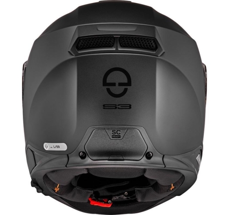 Casco Integrale Schuberth S3 Nero Opaco