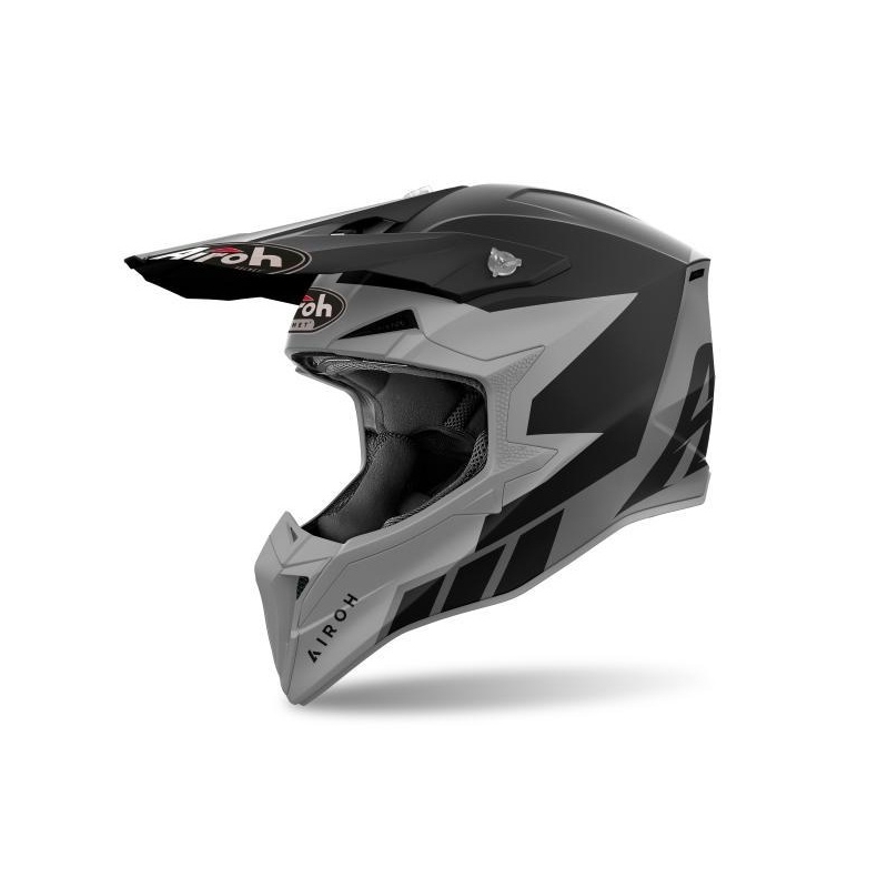 Casco Cross Airoh WRAAAP RELOADED Antracite Opaco