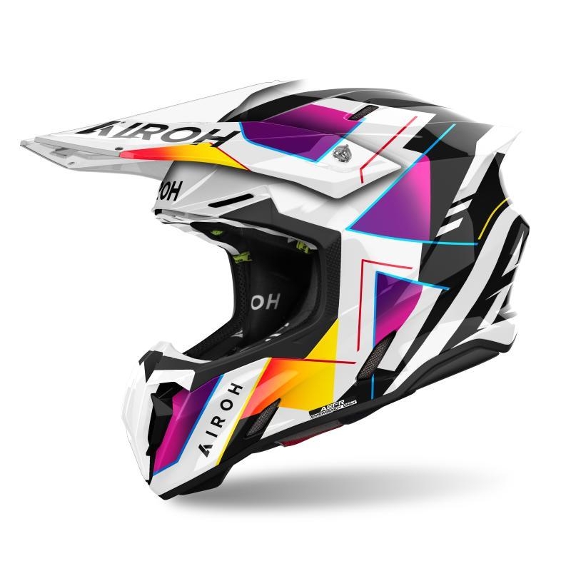 Casco Cross Airoh TWIST 3 RAINBOW GLOSS