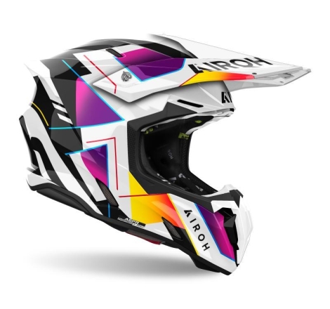Casco Cross Airoh TWIST 3 RAINBOW GLOSS