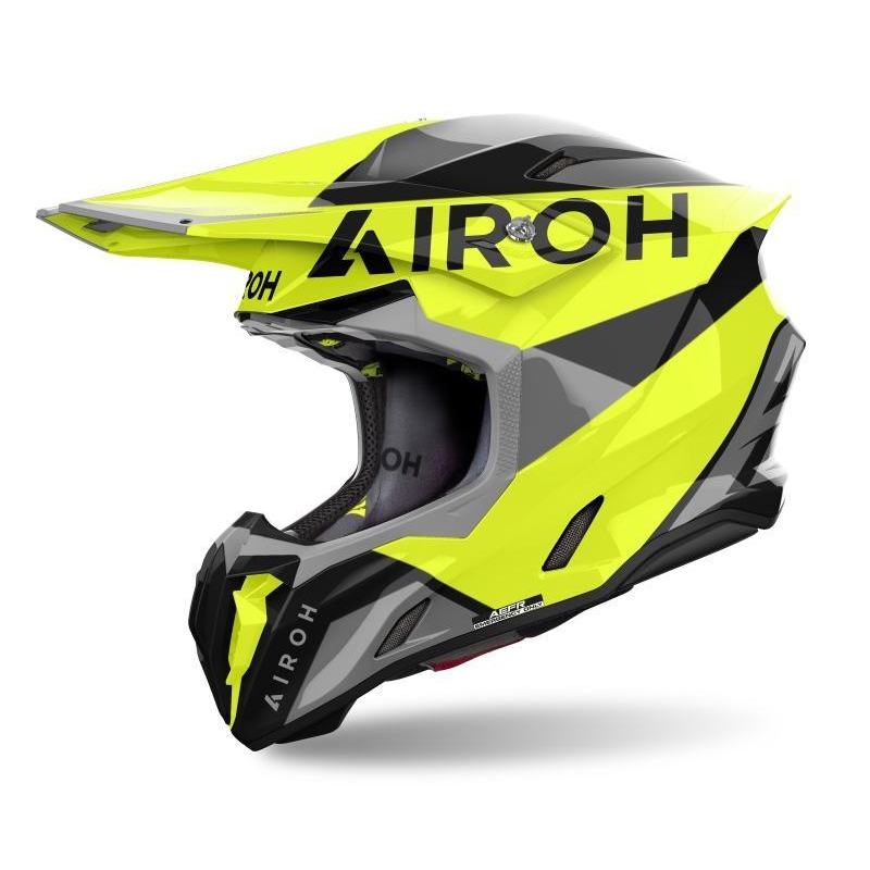 Casco Cross Airoh TWIST 3 KING Giallo