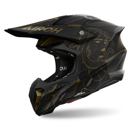 Casco Cross Airoh TWIST 3 TITAN MATT