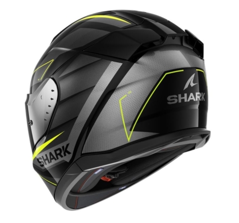 Casco Integrale Shark D-SKWAL 3 SIZLER Nero Antracite giallo