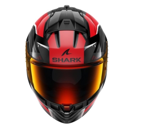 Casco integrale SharkBRIDILL 2 BERSEK Nero Rosoo Antracite