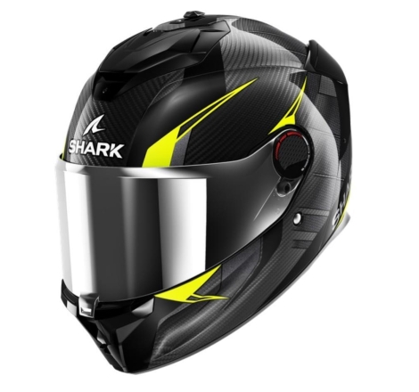 Casco Integrale Shark SPARTAN GT PRO CARBON KULTRAM Carbonio Nero Giallo