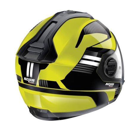 Casco Nolan Jet N40-5 06 CROSSWALK Giallo Nero Bianco