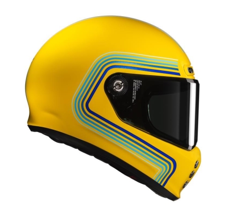 Casco Integrale Hjc V10 FONI Giallo Blu