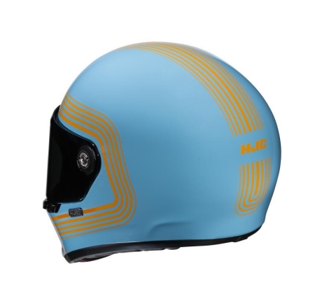 Casco Integrale Hjc V10 FONI Blu Arancio