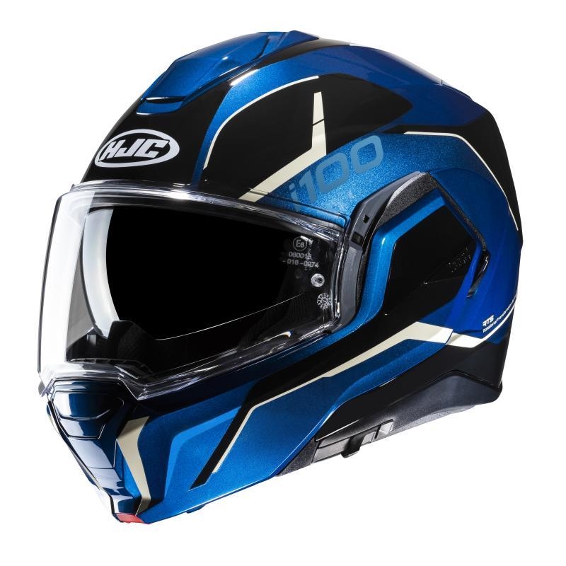 Casco Modulare Hjc LORIX Nero Blu