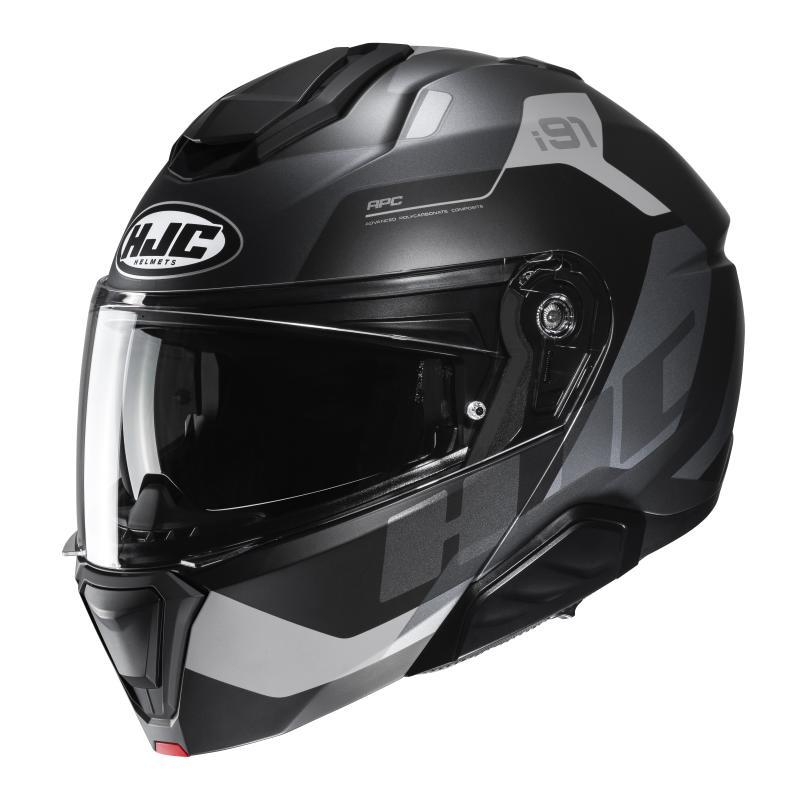 Casco Modulare Hjc I91 CARST Nero Grigio Opaco
